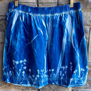 Cotton Sonoma Skirt: Size 12 (stretch waist)