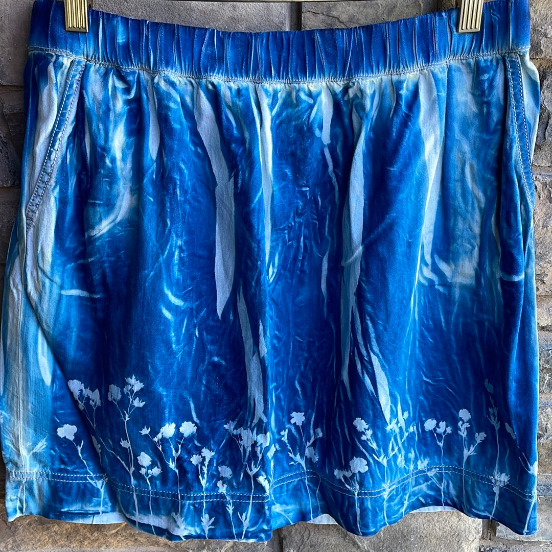 Cotton Sonoma Skirt: Size 12 (stretch waist)