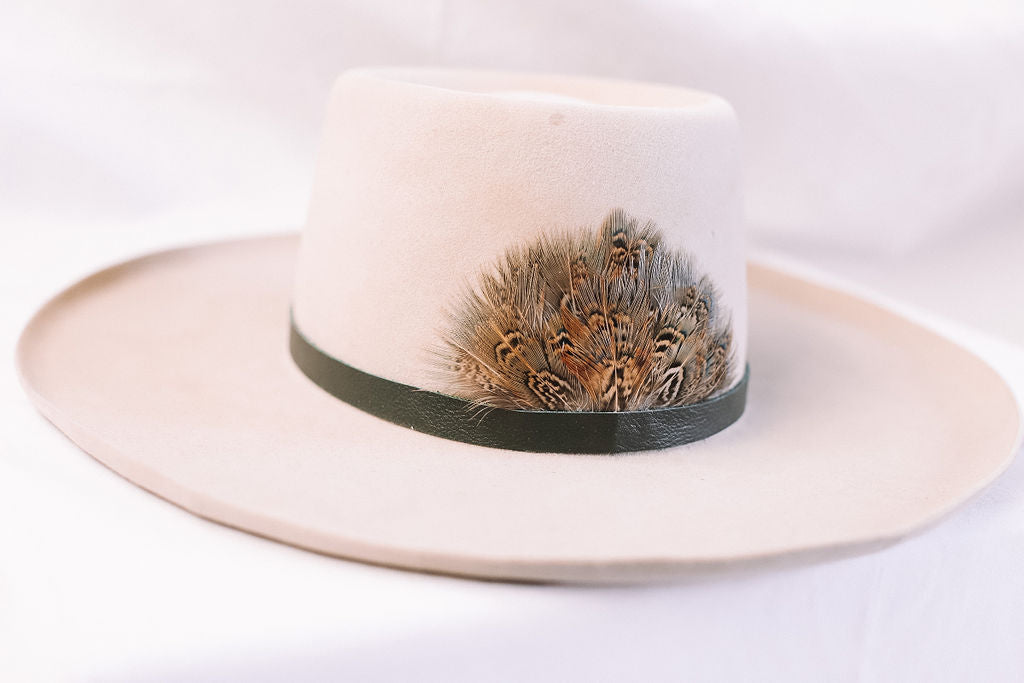 Made to order HAT MEDALLION - “Edith”